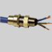 Взрывозащищенный кабельный ввод FBN  для небронированного кабеля;  внешняя резьба на выходном отверстии; заливка компаундом