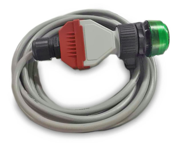 Взрывозащищенные устройства управления и индикации серии M550-XB-1/Cable предназначены для самостоятельной сборки заказчиком на монтажной панели пульта управления и индикации. Устройства оснащаются кабелем, длина по схеме заказчика. Подключение производится к клеммой коробке или шкафу управления с соответствующим видом взрывозащиты.