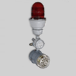 Взрывозащищенное модульное интенсивное светозвуковое устройство QFM-XLF/EMH (сирена+маяк)