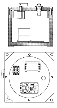 Взрывозащищенные коробки типа CCA-I (взрывонепроницаемые оболочки) из нержавеющей стали AISI 316L