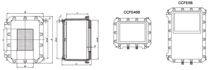 Рудничные взрывозащищенные компьютеры CCFE45B-COMPUTER, CCFE5B-COMPUTER