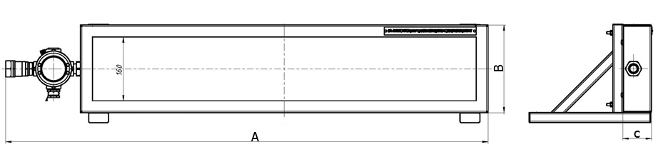 Рудничное нормальное светодиодные электронное информационное табло SA-INDICATOR/INFO/РН2